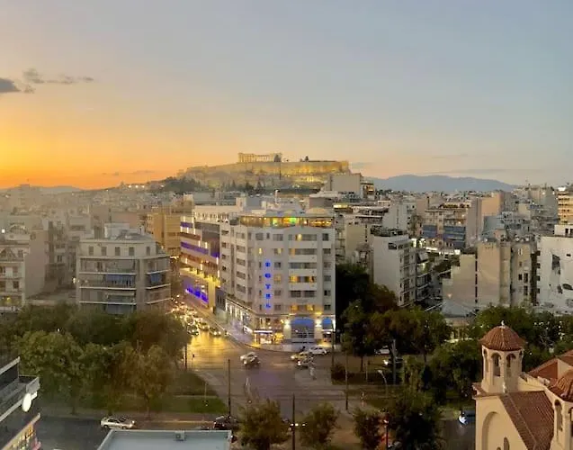 Luxury Studio With Unique View Of The Acropolis